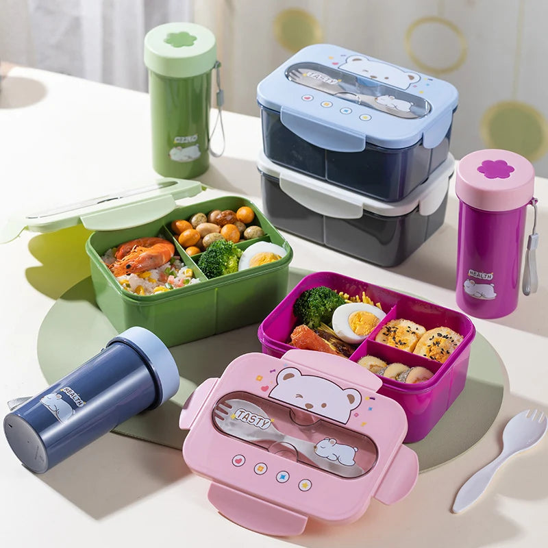 Unisex Bento Madkasse Multifunktionel Design 6