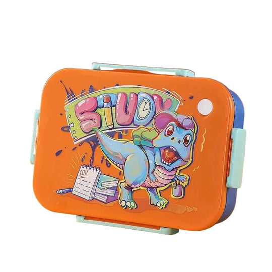 Unisex Bento Madkasse med Figurer og Flere Rum 0