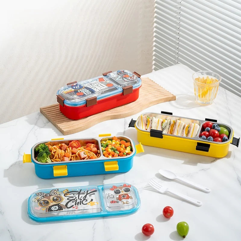 Unisex Bento Madkasse med Kreativt Tema 1