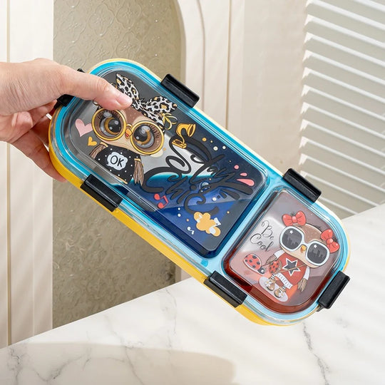 Unisex Bento Madkasse med Kreativt Tema 4