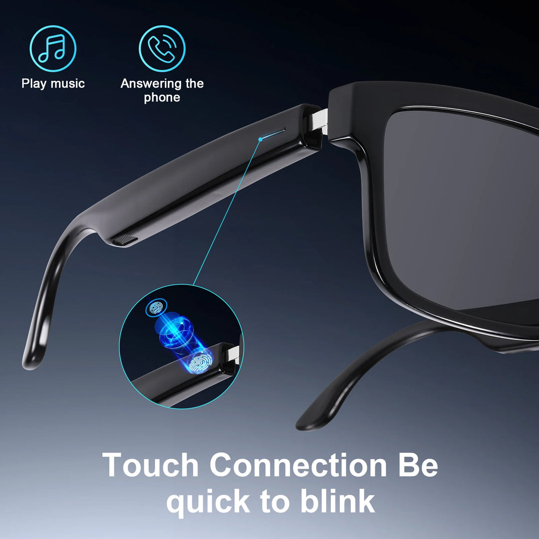 Unisex Bluetooth Solbriller med Integrerede Hovedtelefoner 3