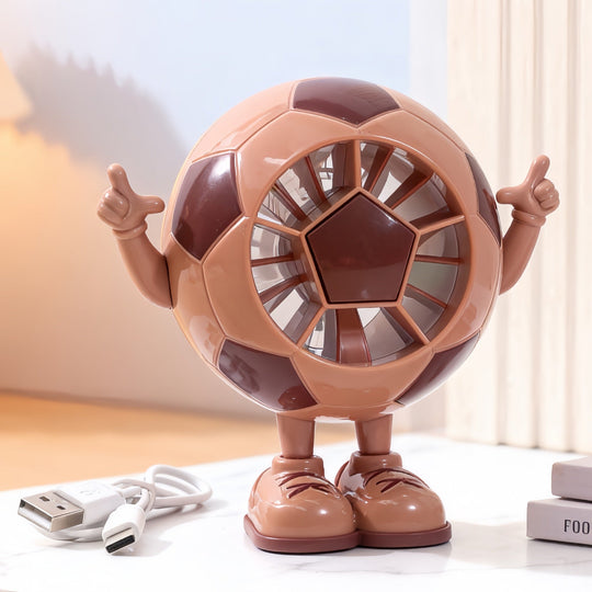 Unisex Bordventilator Kompakt Figurdesign USB-drevet Støjsvag 1