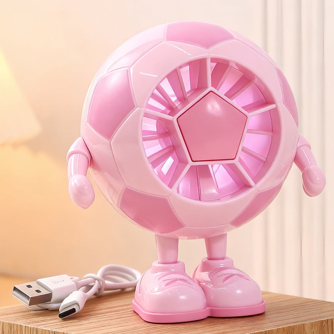 Unisex Bordventilator Kompakt Figurdesign USB-drevet Støjsvag 5