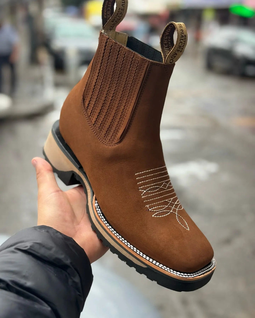 Unisex Cowboystøvler Klassisk Stil 1