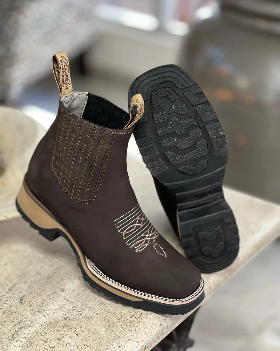 Unisex Cowboystøvler Klassisk Stil 2