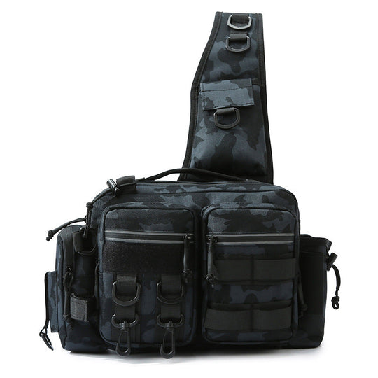 Unisex Crossbody Taske Taktisk Design 0