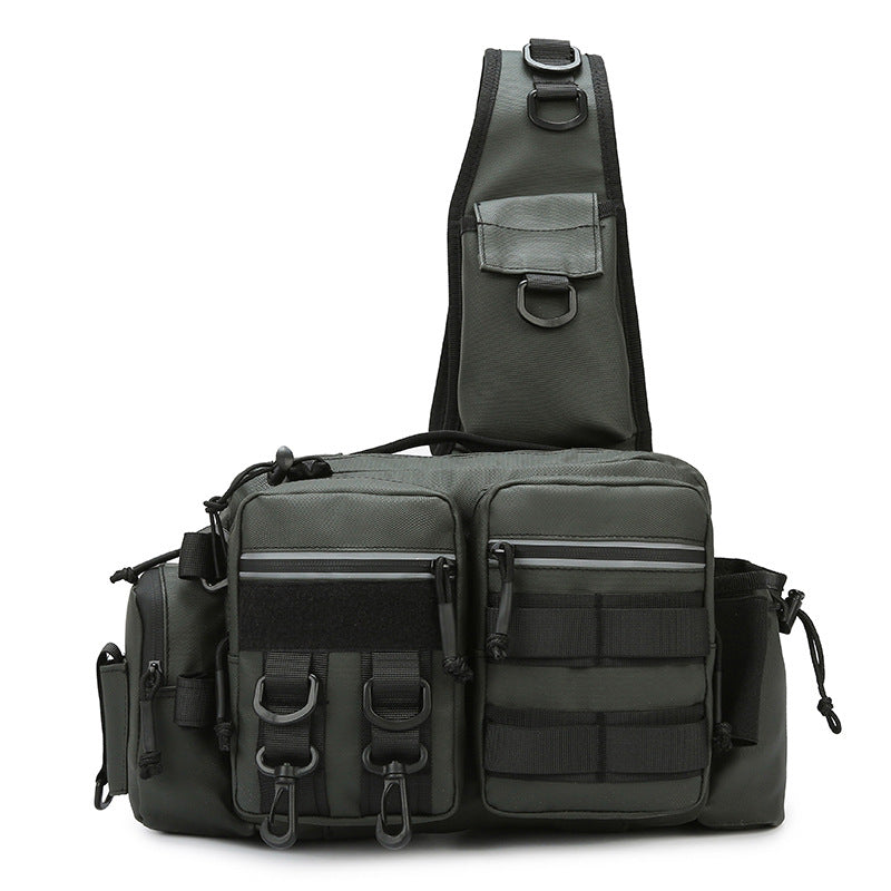 Unisex Crossbody Taske Taktisk Design 9