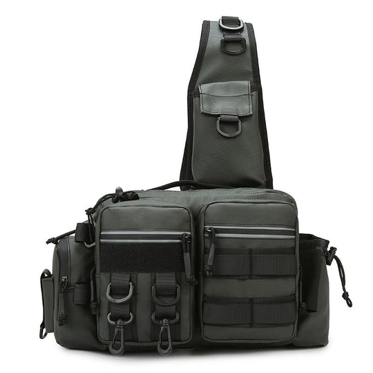 Unisex Crossbody Taske Taktisk Design 9
