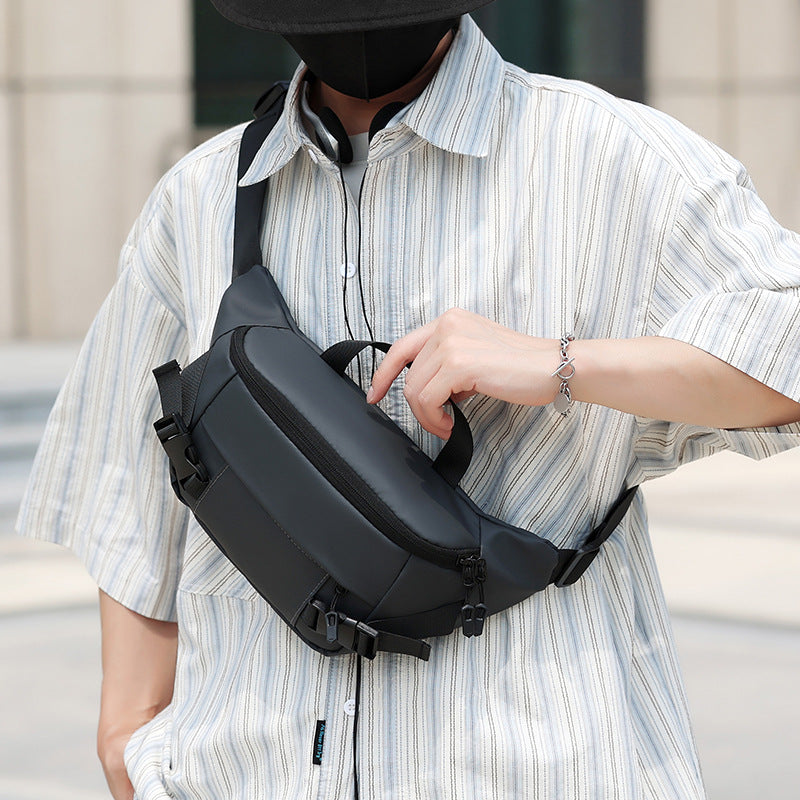 Unisex Crossbody Taske Vandtæt Design Med Justerbar Rem 1