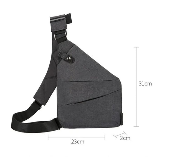 Unisex Daglig Taske med Tyverisikring Moderne Design 6
