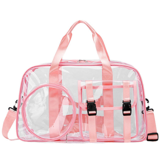 Unisex Duffle Taske Transparent Utility Design 4