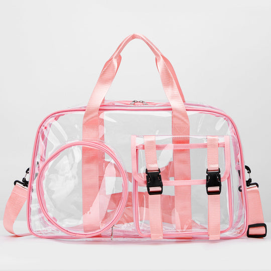 Unisex Duffle Taske Transparent Utility Design 5