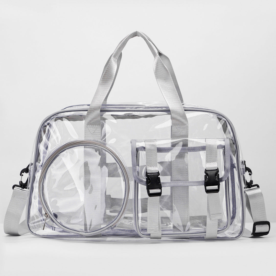 Unisex Duffle Taske Transparent Utility Design 7