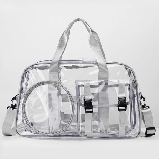 Unisex Duffle Taske Transparent Utility Design 7