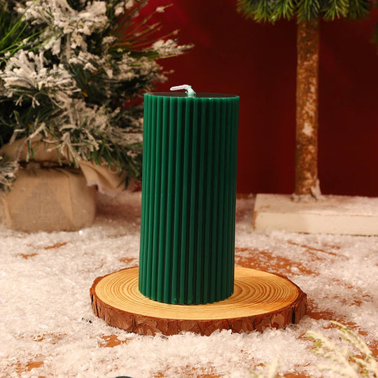 Unisex Duftlys Cylindrisk med Tandhjulsdesign 7