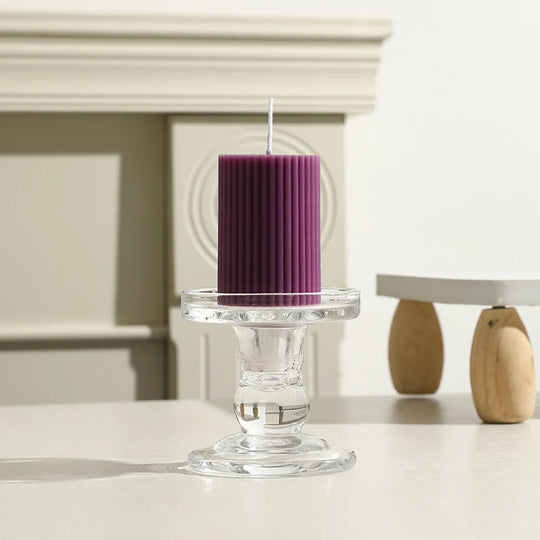Unisex Duftlys Cylindrisk med Tandhjulsdesign 8