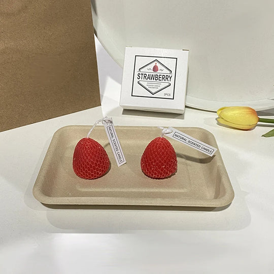 Unisex Duftlys Frugtformet Håndlavet 10