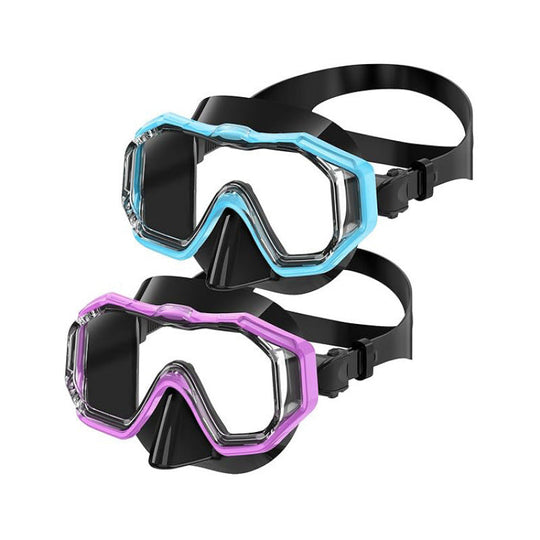 Unisex Dykkermaske med Udvidet Synsfelt og Anti-Dug Funktion 1