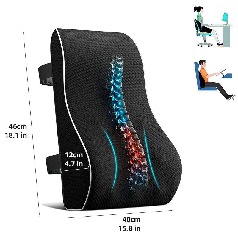 Unisex Ergonomic Lumbar Support Cushion 4
