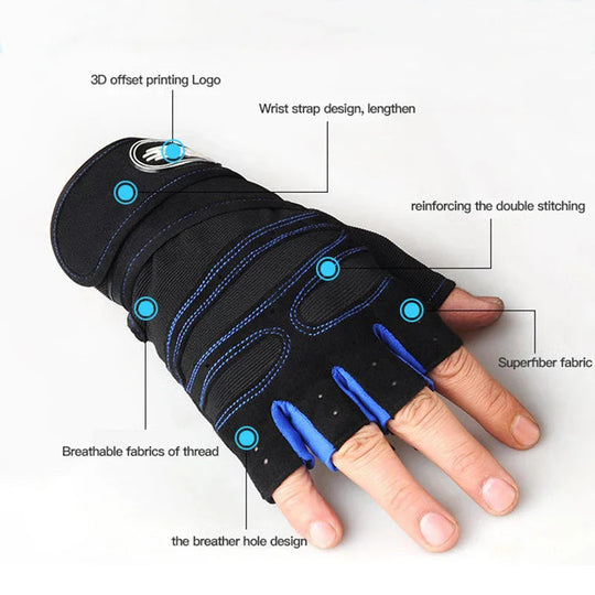 Unisex Fitness Handsker med Støtte 4