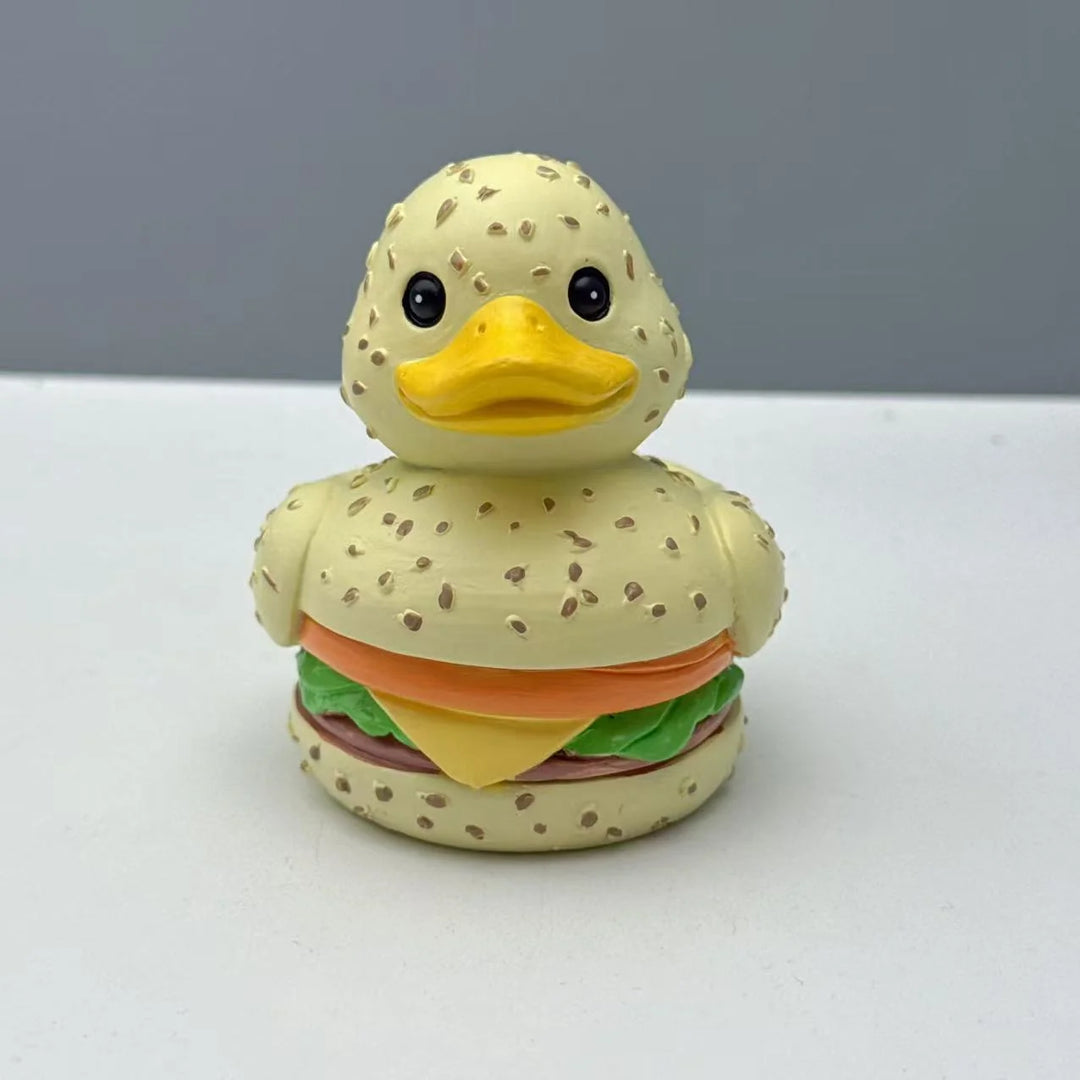 Unisex Gummiand med Kreativt Hamburgerdesign 1