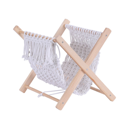 Unisex Hængekøje Macramé Stilfuld Opbevaring 3