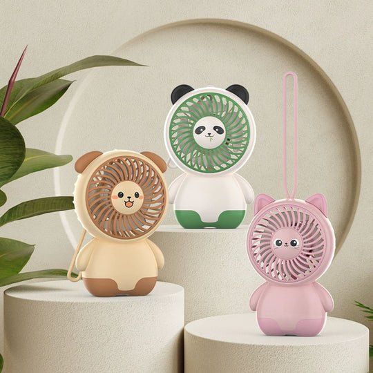 Unisex Håndholdt Ventilator Dyredesign Kompakt 1