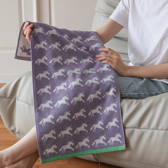 Unisex Hyggetæppe med Jacquardmønster og Blød Fleece 11