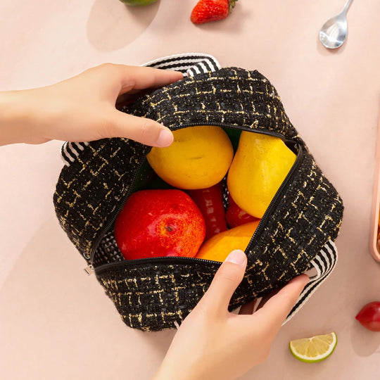 Unisex Isoleret Frokostkøletaske med Flere Rum 4