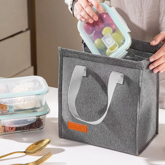 Unisex Isoleret Frokostpose Praktisk Design 0