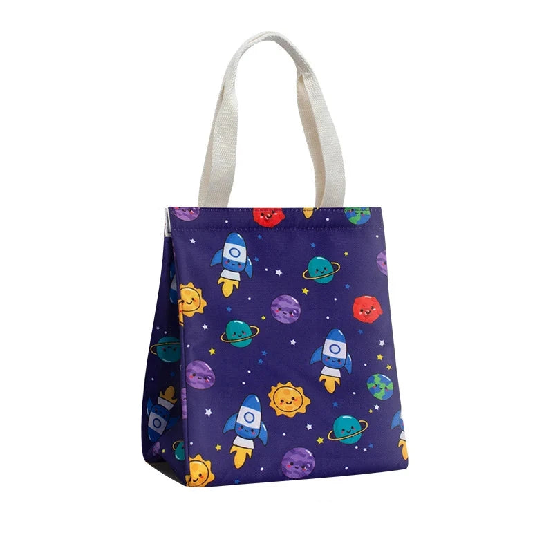 Unisex Isoleret Frokosttaske Med Sommerfugleprint 6
