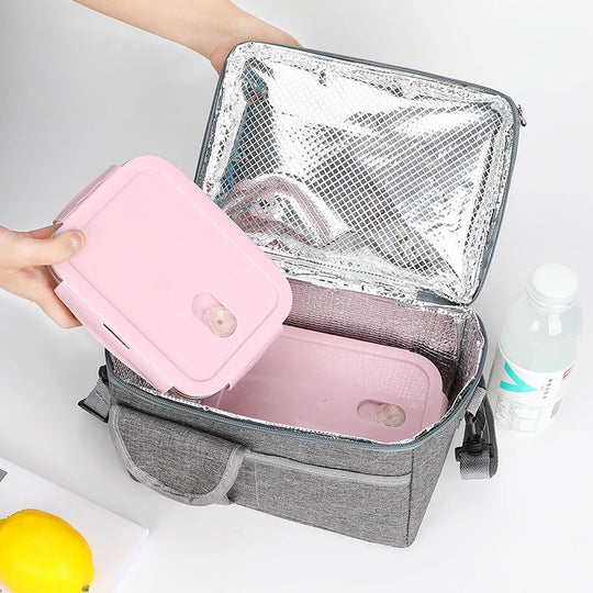 Unisex Isoleret Frokosttaske Praktisk og Stilren 4