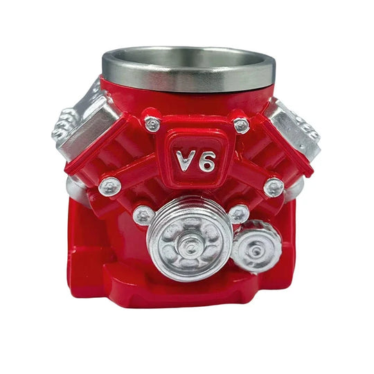 Unisex Krus med V6-motordesign Kreativt Motortema 0