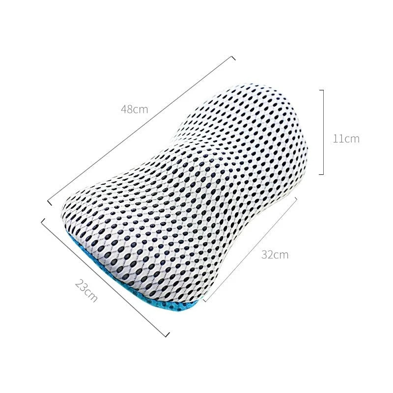 Unisex Lændepude med Ergonomisk Design til Rygstøtte 1
