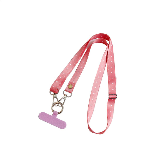 Unisex Lanyard med Dekorativt Design og Klips 0