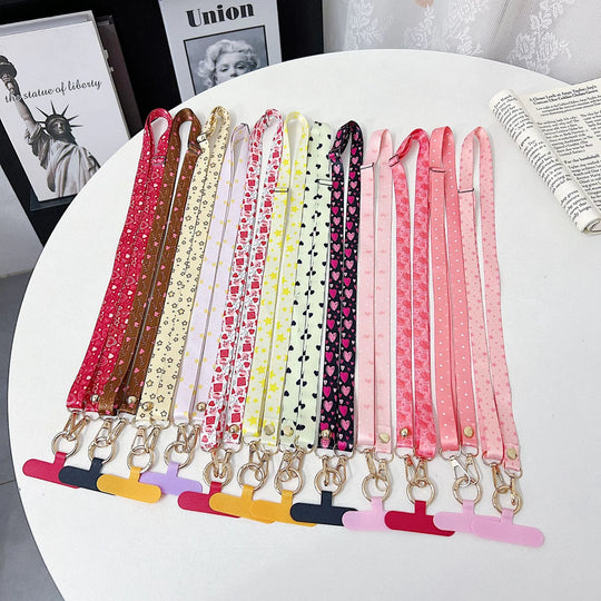 Unisex Lanyard med Dekorativt Design og Klips 1