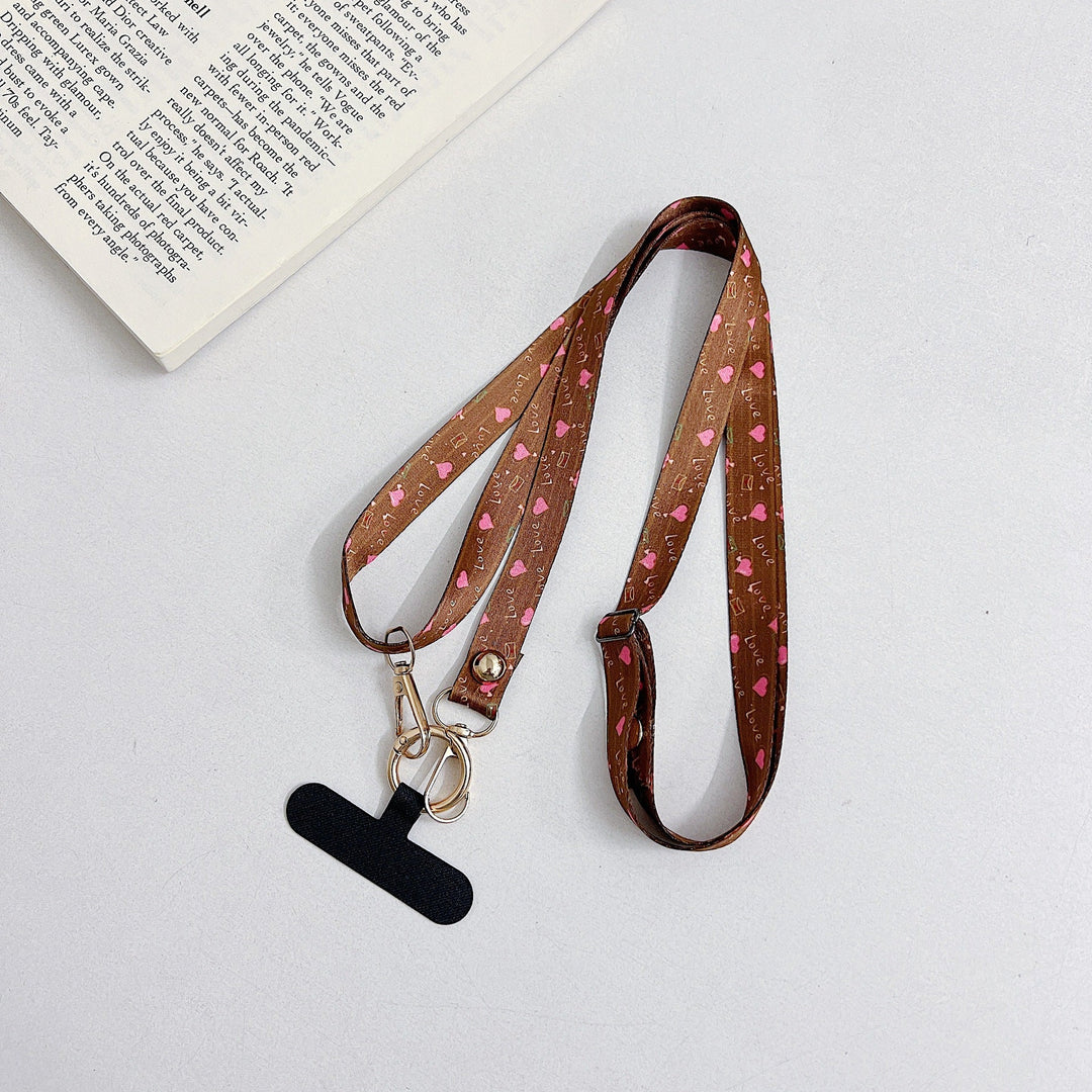 Unisex Lanyard med Dekorativt Design og Klips 2