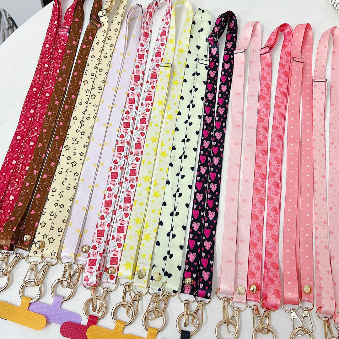 Unisex Lanyard med Dekorativt Design og Klips 4