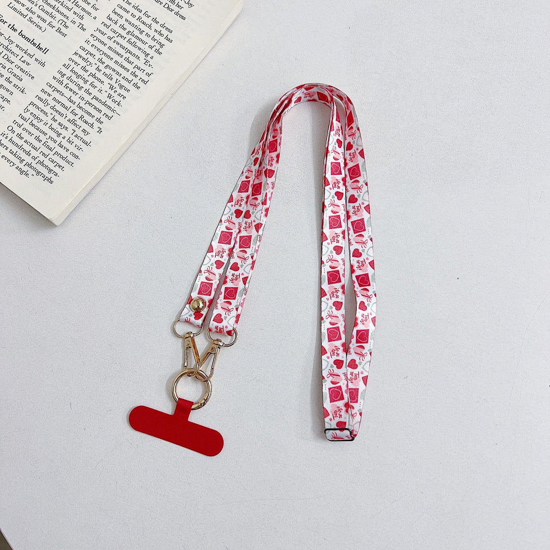 Unisex Lanyard med Dekorativt Design og Klips 7