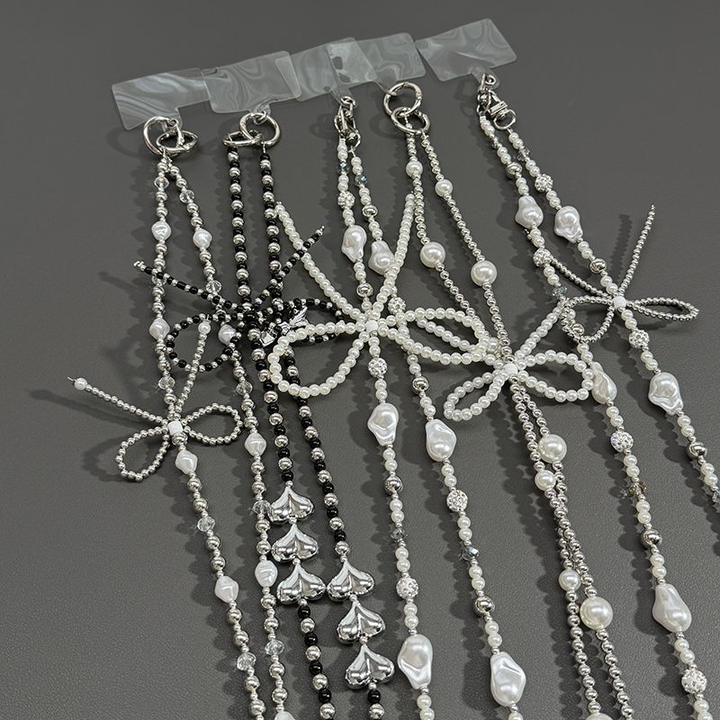 Unisex Lanyard med Perlebesætning og Justerbar Længde 2