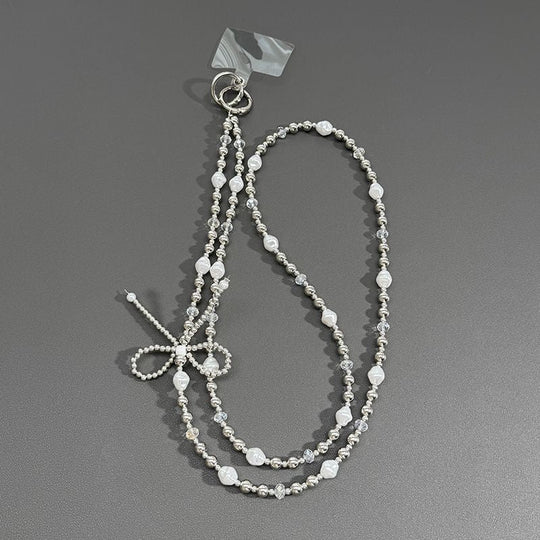 Unisex Lanyard med Perlebesætning og Justerbar Længde 4