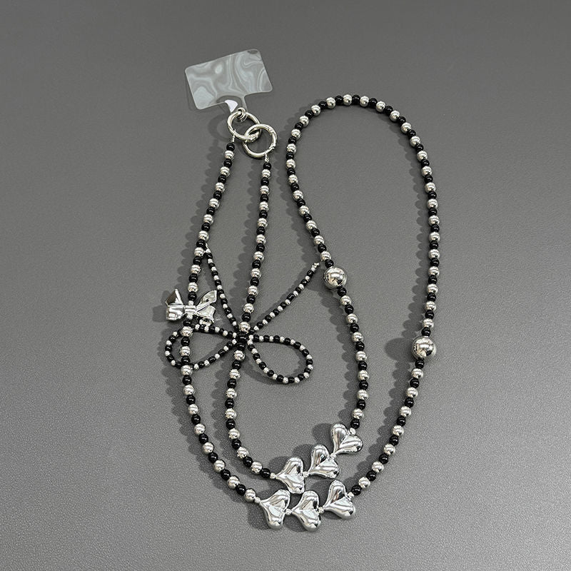 Unisex Lanyard med Perlebesætning og Justerbar Længde 6