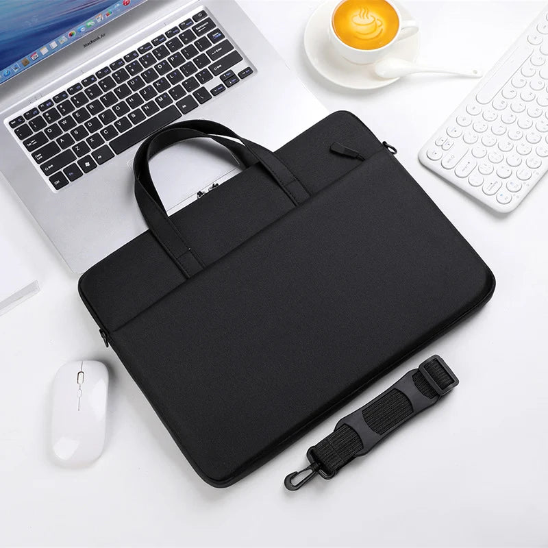 Unisex Laptop Sleeve Funktionelt Design med Ekstra Polstring 0