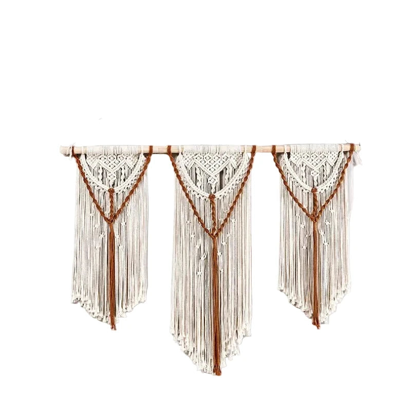 Unisex Macramé Vægophæng Boheme Stil 0