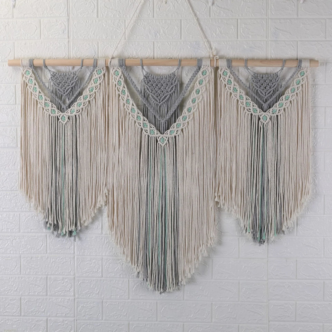 Unisex Macramé Vægophæng Boheme Stil 17