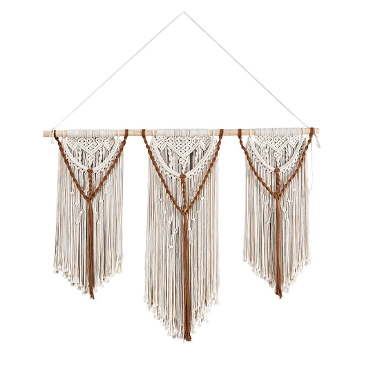 Unisex Macramé Vægophæng Boheme Stil 8