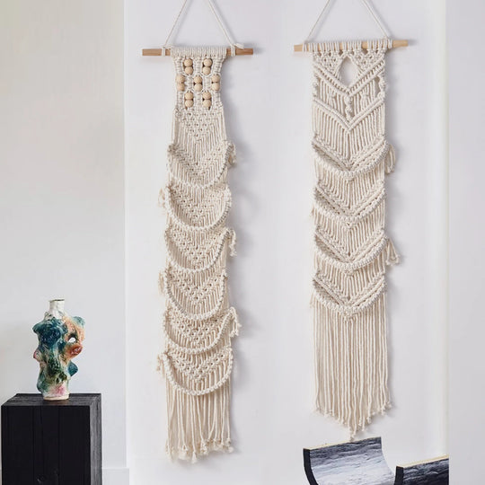 Unisex Makramé Vægophæng Boheme Stil 2