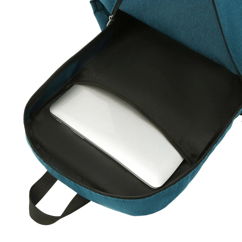 Unisex Minimalistisk Rygsæk Praktisk Design 3