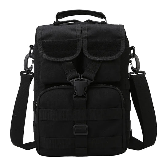 Unisex Multi-Pocket Tasketaske Funktionel og Alsidig 0