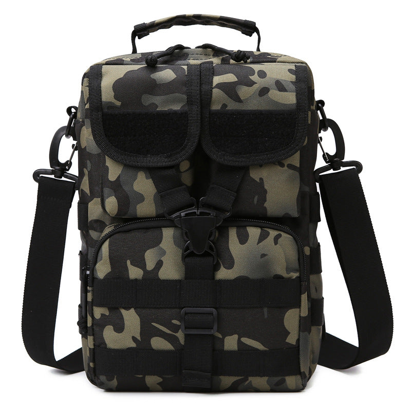 Unisex Multi-Pocket Tasketaske Funktionel og Alsidig 4